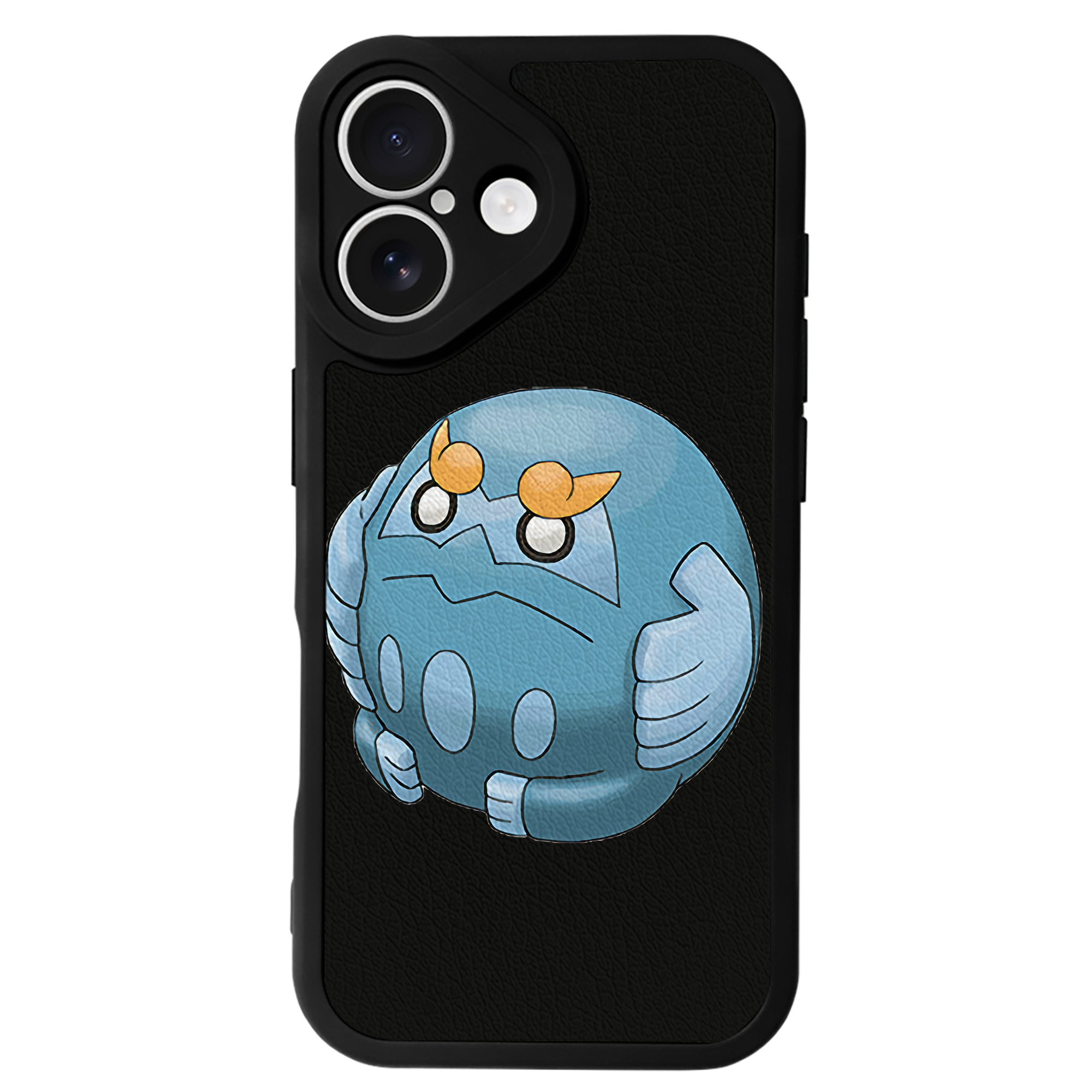（画像用） ポケットモンスター Pokémon 【iPhone 16シリーズ対応】シリコンスマホケース（レザー調） 材質：シリコン